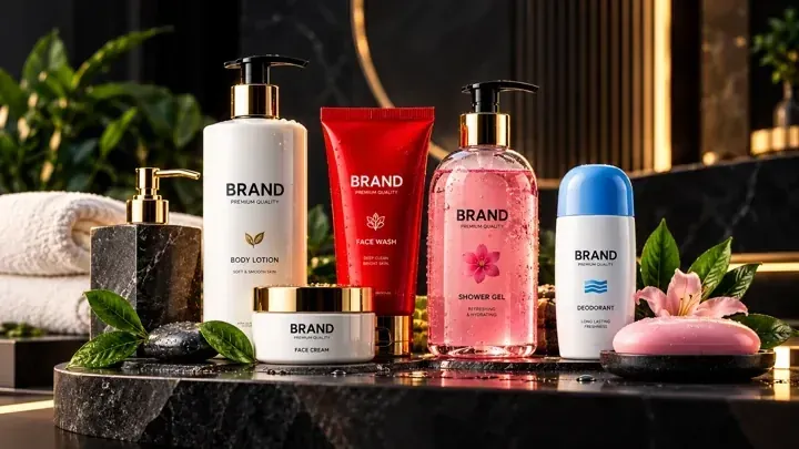 Personal care bottles and skin care products